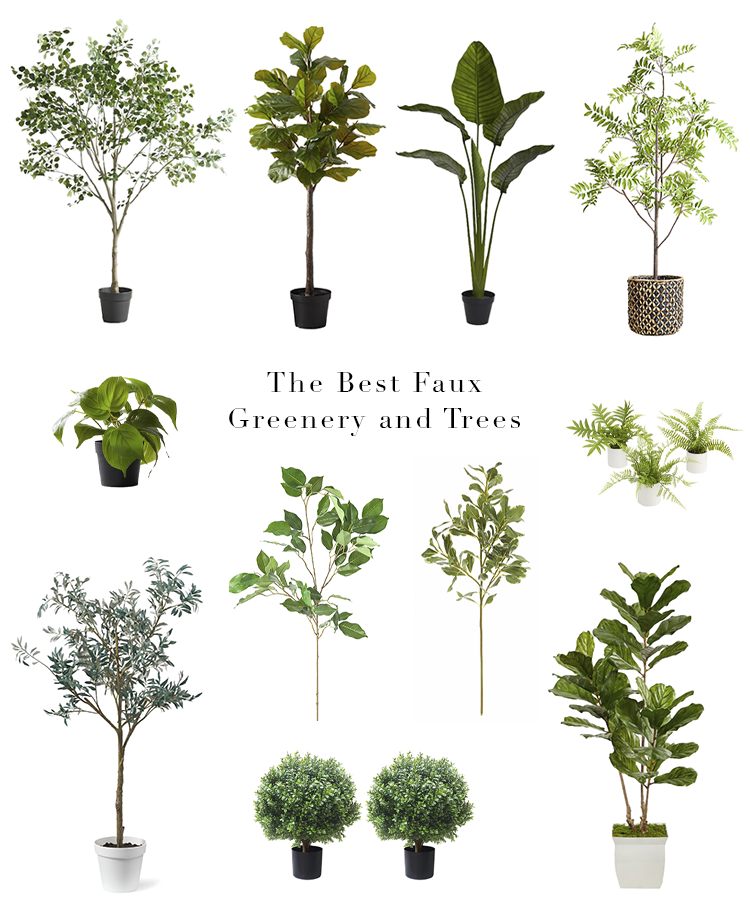 The Best Faux Greenery and Trees - Danielle Moss